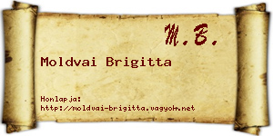 Moldvai Brigitta névjegykártya